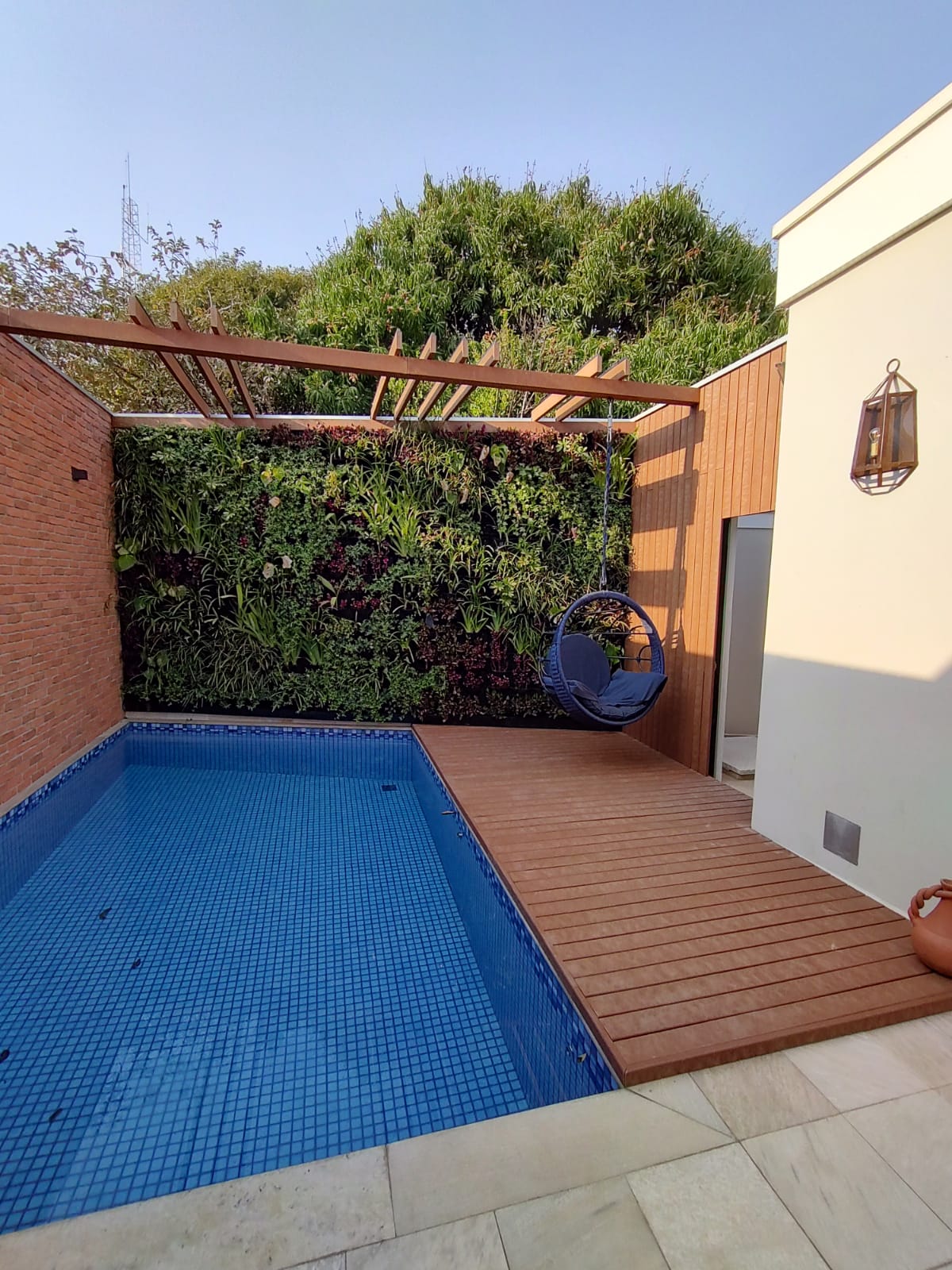 Deck para piscina